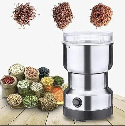 Premium Electric Spice Grinder and Pepper Mill: Masala, Peppercorn, Salt & Pepper Shaker Machine – Stainless Steel & Wooden Options for Home and Commercial Use (18 Month Manufacturer Warrenty)