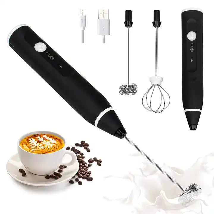 Rechargeable USB Electric Milk Frother - BlinkGiz